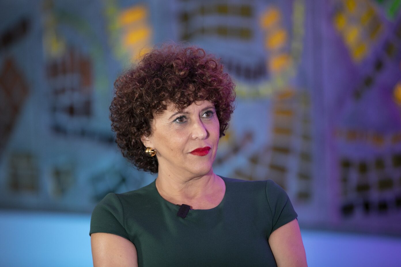 Una invitada durante una entrevista del programa Confesiones